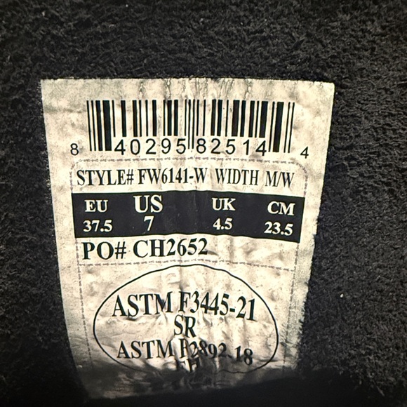 Carhartt Black Lace-Up Moc Toe Work Boots - Picture 2 of 7